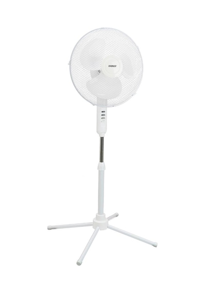 Everest Fan10 Ecowind Beyaz 16" Maks 45w 3 Kademe 1100rpm Metal Yıldız Ayak 3 Bıçaklı Vantilatör/ Pervanesi