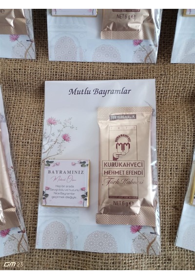 Kurukahveci Mehmet Efendi Kahve 6 G + Çikolata 10'lu