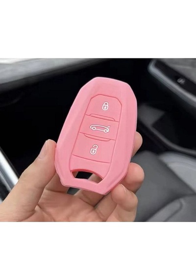 Peugeot 308 508 2008 3008 4008 5008 Silikon Anahtar Kılıfı Sustas