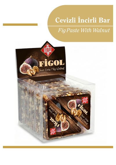 Figol Cevizli İncirli Bar Üçgen 40 G X 12 Adet