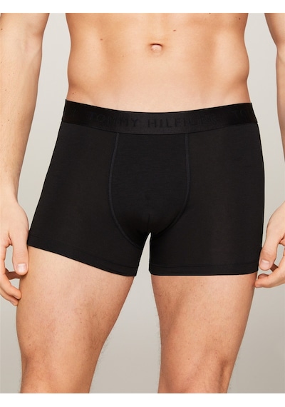 Tommy Hilfiger 3p Trunk Erkek Siyah Boxer - Um0um02760 Siyah