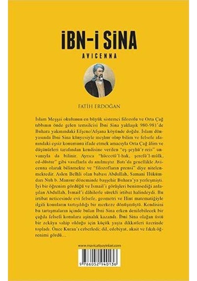 İbn-i Sina Avicenna - Fatih Erdoğan - Mavi Çatı Yayınları