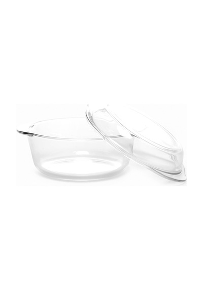 59023 Kapaklı Yuvarlak Borcam - 1600 Ml