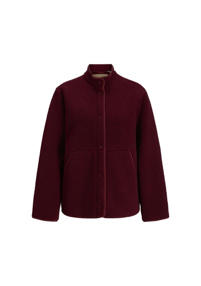 Jjxx Jxvera Leopar Desenli Peluş Ceket 12272583 Bordo
