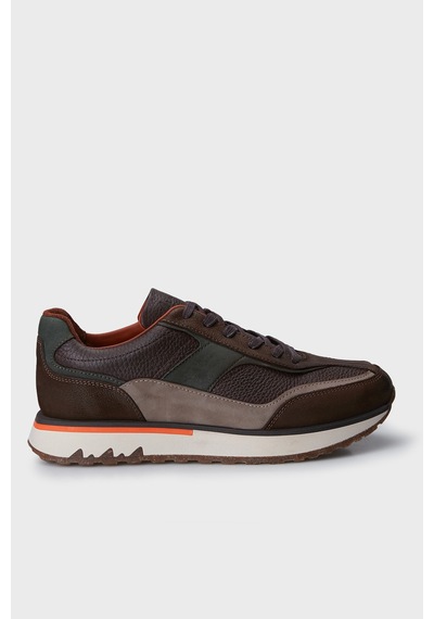 Marcomen Hakiki Deri Sneaker Ayakkabı Erkek Ayakkabı 15218283k3 Kahve