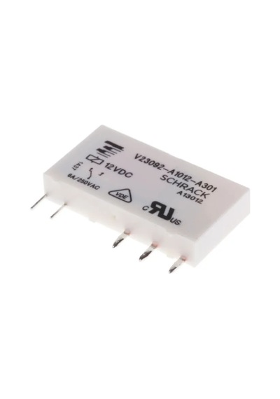 Schrack V23092-a1012-a301 ,12vdc 1a1k/6a İnce-5-pin Slim Röle