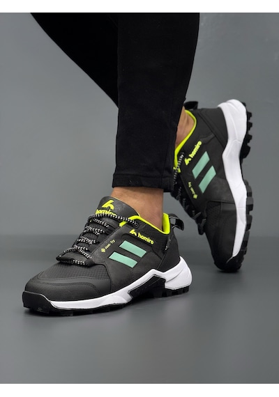Homiro Unisex Su Geçirmez Poli Taban Spor Ayakkabı-siyah-yeşil Siyah - Yeşil Homiro Unisex Su Geçirmez Poli Taban Spor Ayakkabı-siyah-yeşil Siyah - Yeşil