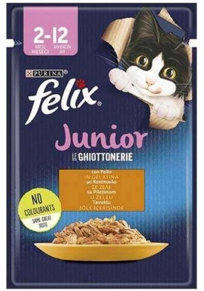 Felıx Junıor Tavuklu Pouch Yavru Kedi Maması 85 G