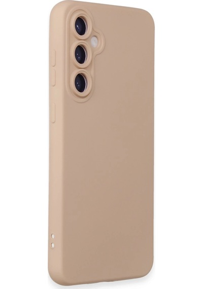 Newface - 402 - Samsung Galaxy Uyumlu S24 Kılıf Nano İçi Kadife Silikon - Csmo-tex - - Pudra