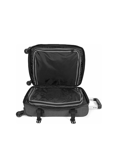 Eastpak Transit'r 4 S Black Denim Siyah Valiz Kabin Boy Siyah