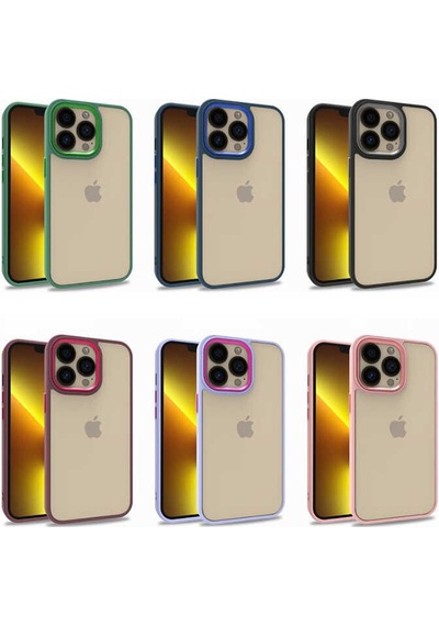 Apple Uyumlu iPhone 13 Pro Kılıf Zore Flora Kapak Kılıf