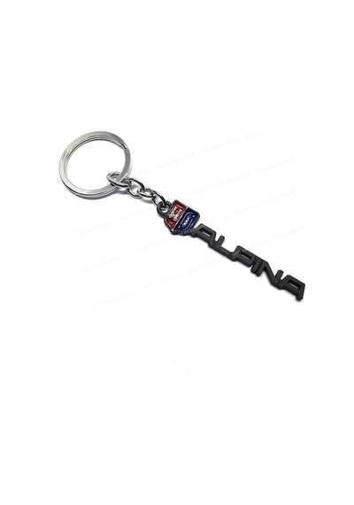 Alpina Metal Oto Anahtarlık Siyah