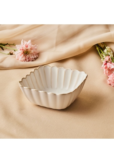 Karaca Daisy Kare Kase 13 Cm krem