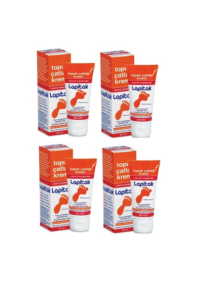 Lapitak Topuk Çatlak Bakım Kremi 60 ML x 4