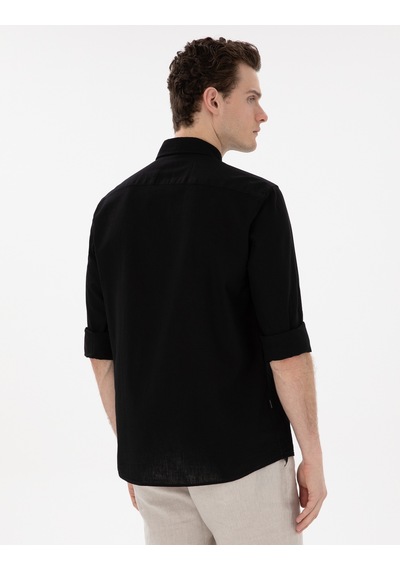 Pierre Cardin Erkek Siyah Gömlek Desenli 50303245-vr046 Siyah Pierre Cardin Erkek Siyah Gömlek Desenli 50303245-vr046 Siyah