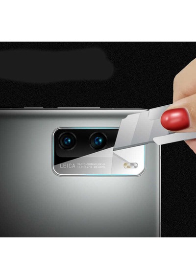 Huawei P40 Zore Nano Kamera Koruyucu Renksiz