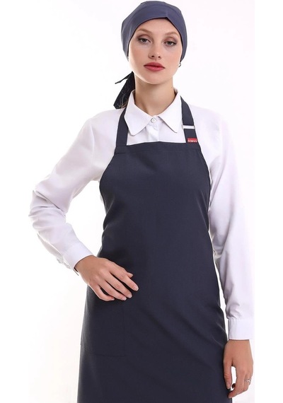 Askılı Önlük Cepli - 51 Füme