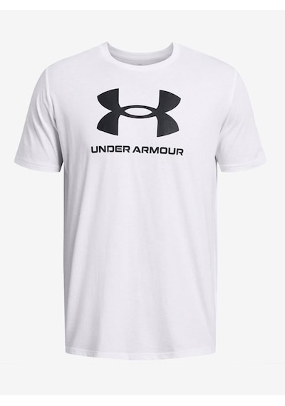 Under Armour Ua Sportstyle Logo Update Ss Erkek Tişörtü 1382911-100 Beyaz