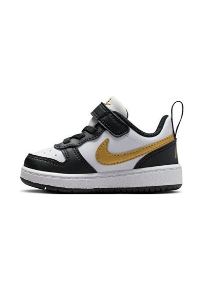 Nike Nıke Court Borough Low Recraft Td Bebek Günlük Ayakkabı Dv5458-008 Siyah Çok Renkli