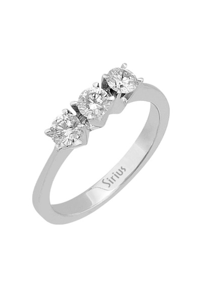 Sirius G Renk 0,66 Karat Pırlanta Tria Yüzük 0810R0008