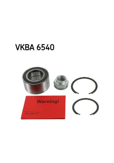 Skf Vkba6540 Teker Rulmanı Ön Albea Linea Doblo Fiorino / Clio III 05-