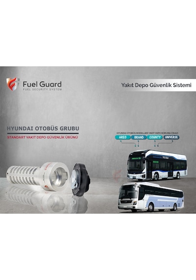 Hyundai County Otobüs Yakıt Depo Koruma Cihazı