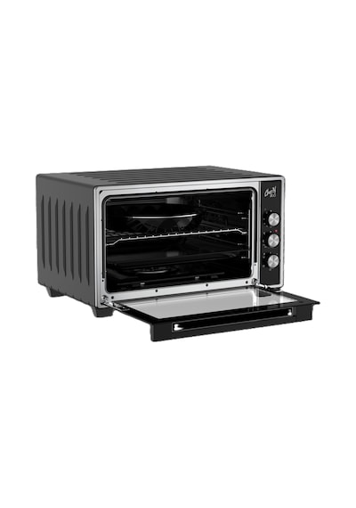 Tecna MF 5010 S 50 L Siyah Buhar Destekli Mini Fırın