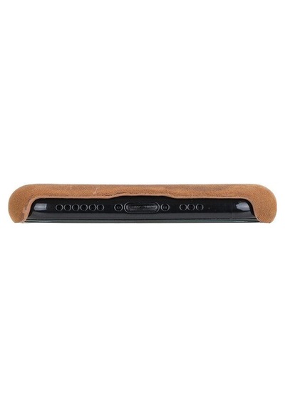 Apple Uyumlu iPhone 11 Pro Deri Arka Kapak Uj G2 Kahve