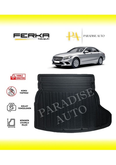 Mercedes-benz C Serisi W205 Rampalı Ve Kulaklı Sedan 2014-2018 Bagaj Havuzu