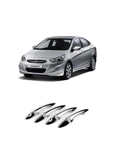 Hyundai Accent Blue 2011- Kapı Kolu Abs Kromu Oem Made İn Korea
