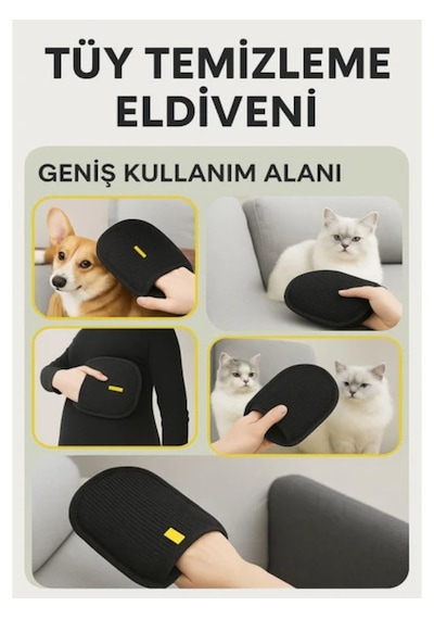 Kedi Köpek Tüy Toplayıcı Halı, Kıyafet, Koltuk Için Pratik Temizleme Eldiveni-yıkanabilir Kedi Köpek Tüy Toplayıcı Halı, Kıyafet, Koltuk Için Pratik Temizleme Eldiveni-yıkanabilir
