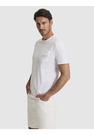 Pierre Cardin Erkek Beyaz Tişört 50327866-vr013