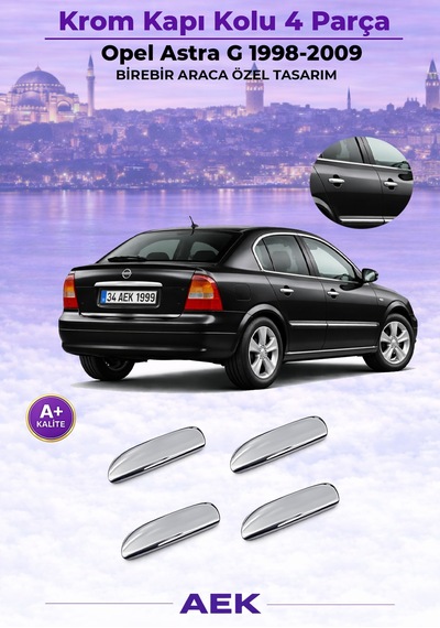 Opel Astra G Kapı Kolu 1998-2004 Paslanmaz Çelik