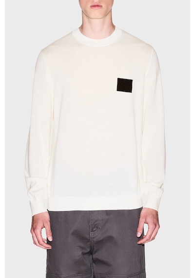 Armani Exchange Erkek Kazak Xm001329 Af11982 U0009 Beyaz Beyaz