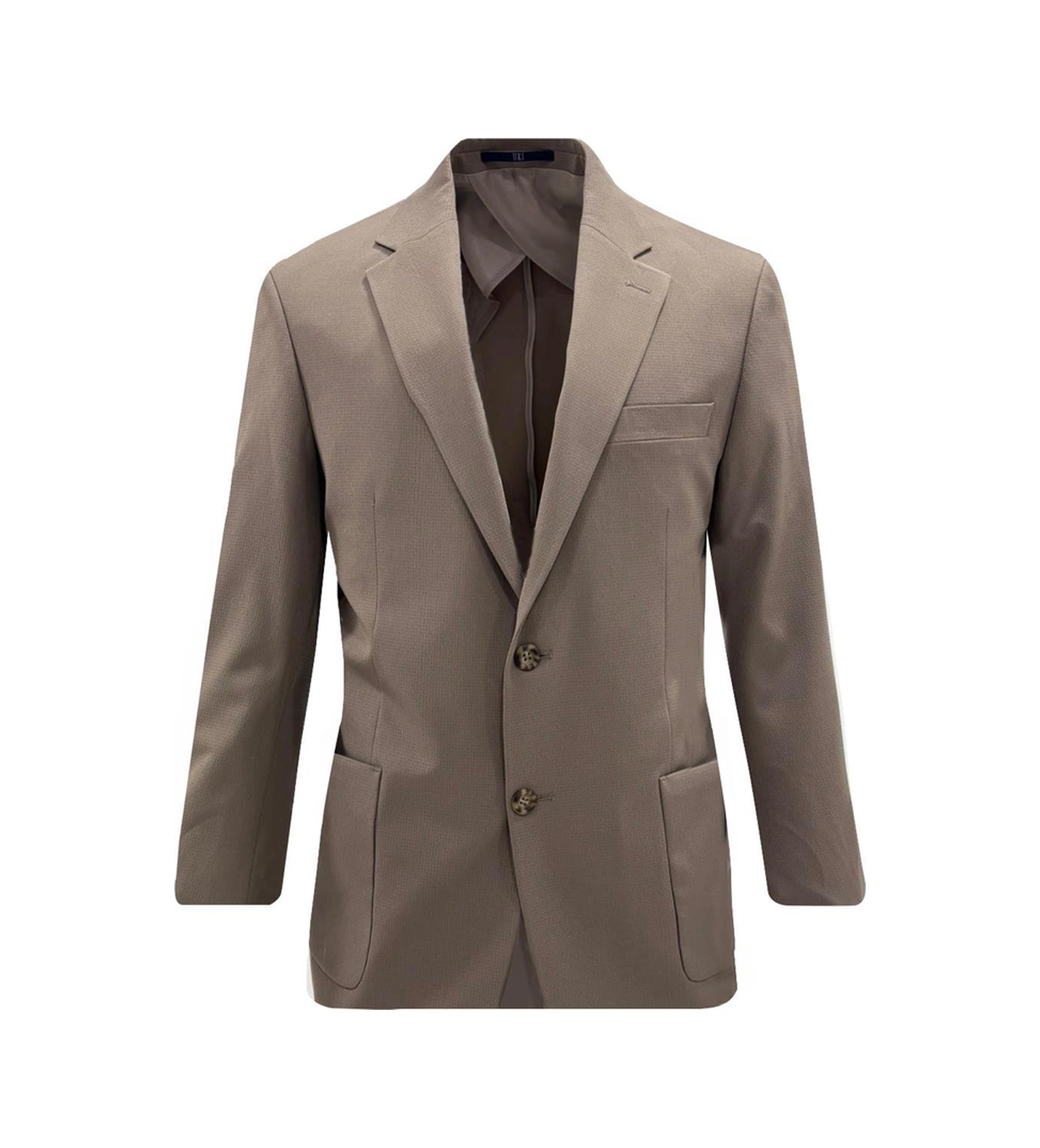 Uki Koyu Bej Comfort Fit 6 Drop Takım Elbise Koyu Bej