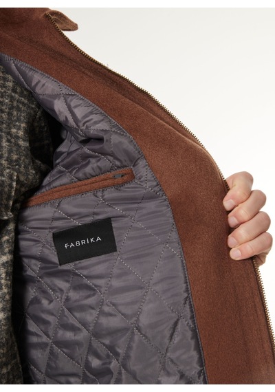 Fabrika Deve Tüyü Erkek Yün Karışımlı Mont F4wm-mnt 2955 Camel