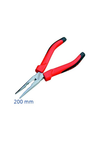 İzeltaş Uzun Kargaburun Düz Uçlu Ergonomik 200 MM