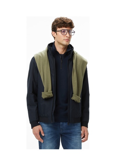 Boss Hexatech Bomber Erkek Lacivert Mont50545131