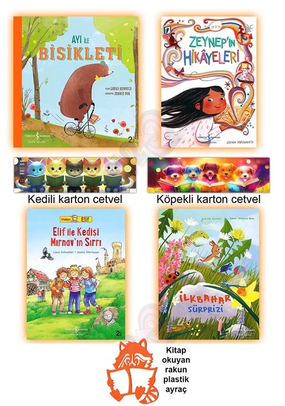 Ayı İle Bisikleti Zeynep İn Hikâyeleri Elif İle Kedisi Mırnav In Sırrı İlkbahar Sürprizi