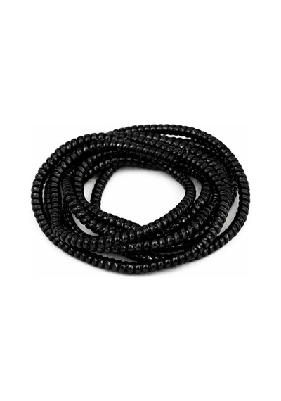 Kablo Kordon Koruyucu Spiral Sarma Kılıf Koruma Black Shine Belirtilmemiş