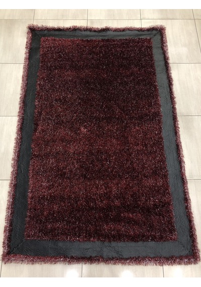Saray Halı Simli Deri 150X230 Kırmızı Derili 4 M2 Halı !