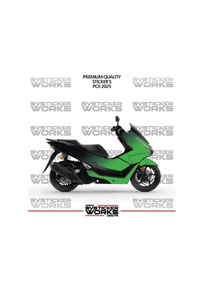 Honda Pcx 2025 Kaplama Sticker Çift Renk Motor Kaplama Modeli Hazır Kit Yüksek Kalite 57367906