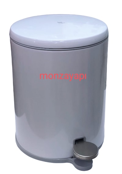 Primanova Cigo Pedallı Çöpkası Soft Beyaz