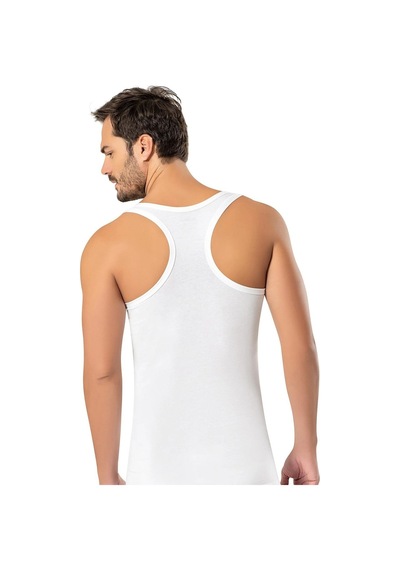 Erdem Erkek Likralı Sporcu Askılı Atlet 1121 - 6 Adet 001