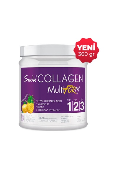 Suda Collagen Multiform Ananas Aromalı 360 Gr