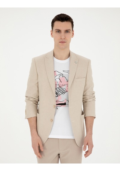 Pierre Cardin Erkek Bej Ceket 50285244-vr011