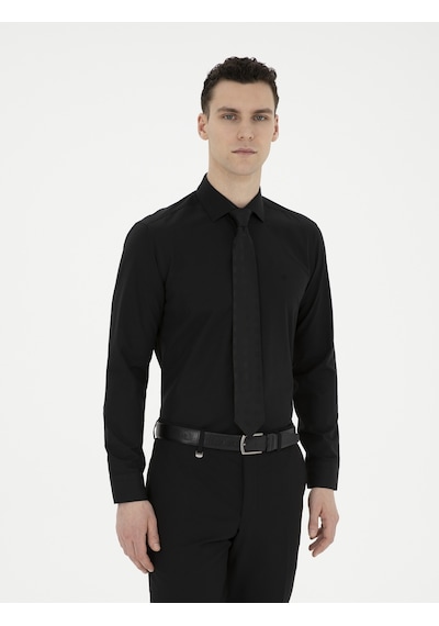 Pierre Cardin Erkek Siyah Gömlek Basic 50285562-vr046 Siyah