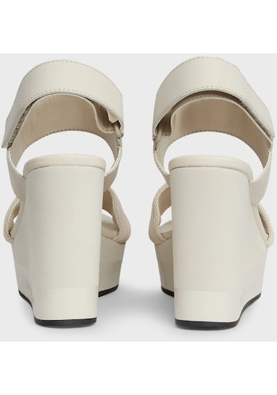 Calvin Klein Kadın Sandalet Yw0yw01360 0f4 Bej
