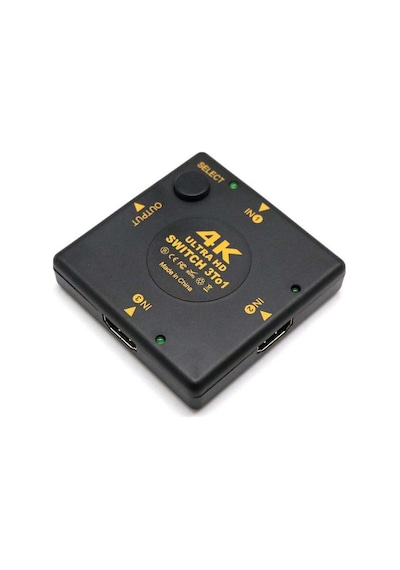 4K Ultra Hd Hdmı Çoklayıcı 3 Port 1080P Hdmı Switch Splitter