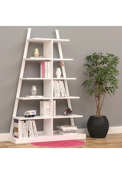 Marmo Kule Kitaplık Mdf Antrasit Marmo Kule Kitaplık Mdf Antrasit